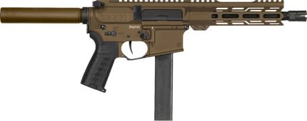 CMMG Banshee Mk9 Midnight Bronze 9mm 8" Barrel 32-Rounds - HANDGUNS | Rare Breed Triggers FRT - 15