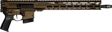 CMMG Dissent MK4 Midnight Bronze .22 ARC 16.1" Barrel 10-Rounds No Stock - RIFLES | Rare Breed Triggers FRT - 15