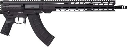 CMMG Dissent MK47 Black 7.62 X 39 16.1" Barrel 30-Rounds No Stock - HANDGUNS | Rare Breed Triggers FRT - 15