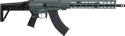 CMMG Dissent MK47 Charcoal Green 7.62 X 39 16.1" Barrel 30-Rounds - RIFLES | Rare Breed Triggers FRT - 15