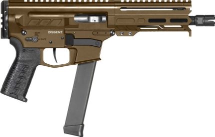 CMMG Dissent MKGS Midnight Bronze 9mm 6.5" Barrel 33-Rounds No Brace - Products | Rare Breed Triggers FRT - 15
