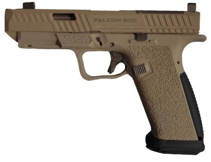 Live Free Armory Falcon 9XC Flat Dark Earth 9mm 4.02" Barrel 17-Rounds - Products | Rare Breed Triggers FRT - 15