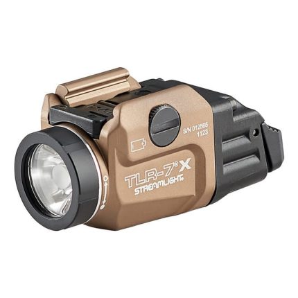 Streamlight TLR-7 X Weapon Light Flat Dark Earth 500 Lumens - Products | Rare Breed Triggers FRT - 15