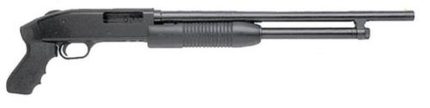 *D* Mossberg 500 Cruiser Pump 20ga 18.5" Barrel, CB 3", Black Synthetic Pistol Grip Stock Blued, 5rd Mossberg - Products | Rare Breed Triggers FRT - 15
