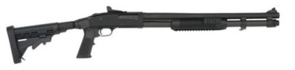 Mossberg Model 590A1 Tri-Rail 12 Ga 20" Barrel Six-Position Adjustable Stock 8 Round Mossberg - Products | Rare Breed Triggers FRT - 15