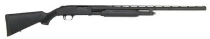 Mossberg 500 Pump 12 ga 28" 3" Black Synthetic Stock Blued Mossberg - Guns | Rare Breed Triggers FRT - 15