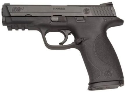 Smith & Wesson, M&P, Semi-automatic Pistol, Full Size, 9mm, 4.25" Barrel, Polymer Frame, Black, Fixed Sights, No Internal Lock or Magazine Safety, 17rd, 2 Magazines Smith & Wesson - Products | Rare Breed Triggers FRT - 15