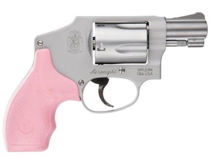 Smith & Wesson 642 Airweight 38 Special 1.87" Barrel, Pink Grip, Stainless Finish, 5 Rd Smith & Wesson - Products | Rare Breed Triggers FRT - 15