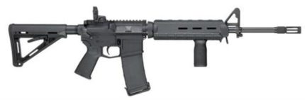 Smith & Wesson M&P15 5.56/223, Magpul MOE Mid Length, Black, 30rd Mag Smith and Wesson - Guns | Rare Breed Triggers FRT - 15