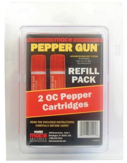 Mace Pepper Gun Refill Cartridges, OC, 2 Pack Mace Security - Products | Rare Breed Triggers FRT - 15