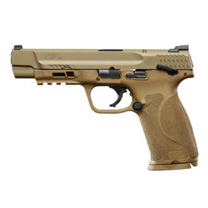 Smith & Wesson M&P M2.0 40S&W, 5",, , Flat Dark Earth, Thumb Safety, 15 rd Smith & Wesson - Products | Rare Breed Triggers FRT - 15