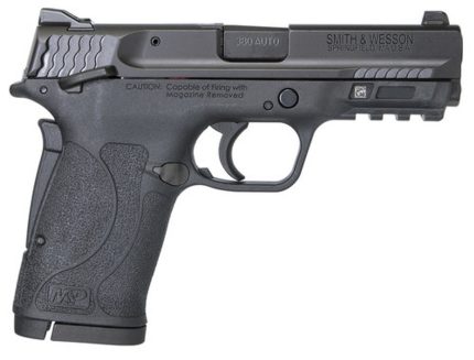 Smith & Wesson M&P Shield EZ .380 ACP, 3.6" Barrel, Adj Rear Sight, Manual Safety, 8rd Smith & Wesson - Products | Rare Breed Triggers FRT - 15