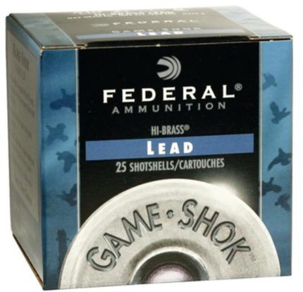 Federal Game-Shok High Brass Lead 410 Ga, 2.5", 1/2oz, 7.5 Shot, 25rd/Box Federal Ammunition - Ammunition - Rare Breed Triggers FRT - 15