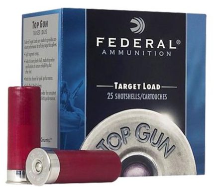 Federal Top Gun Target 12 Ga, 2.75", 1-1/8oz, 8 Shot, 1200fps, 25rd/Box Federal Ammunition - Ammunition - Rare Breed Triggers FRT - 15
