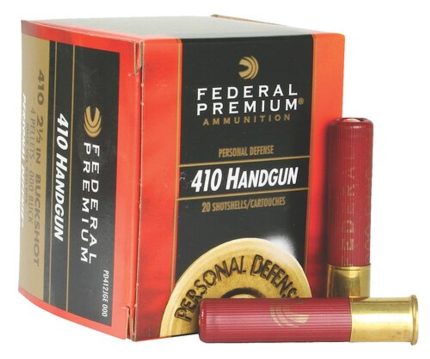Federal Premium Personal Defense Judge .410 Ga, 2.5", 1200 FPS, 4 Pellet 000 Shot, 20rd Box Federal Ammunition - Ammunition - Rare Breed Triggers FRT - 15