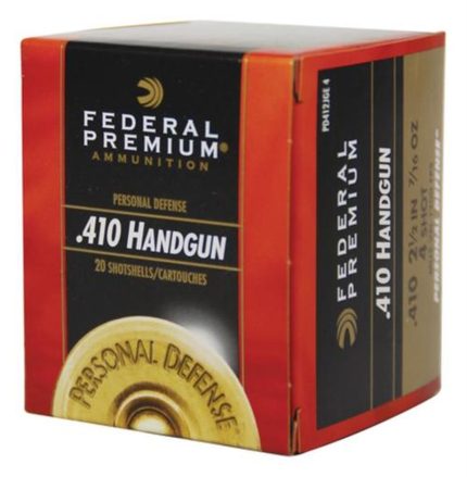 Federal Premium Personal Defense Judge, .410 Gauge, 2.5 Inch, No. 4 Shot, 20rd Box Federal Ammunition - Ammunition - Rare Breed Triggers FRT - 15