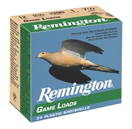 Remington Game Loads 12 Ga, 2.75", 1oz, 7.5 Shot, 25rd Box Remington - Ammunition - Rare Breed Triggers FRT - 15