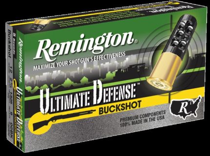 Remington HD Ultimate Home Defense Shotshell Loads Buckshot 12 Gauge, 2.75", 9 Pellets 00 Buckshot 5rd Box Remington - Ammunition - Rare Breed Triggers FRT - 15