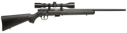 Savage 93R17 FXP with Scope Bolt 17 HMR 21" Barrel, Synthetic Black Stock Blued, 5rd Savage Arms - Guns | Rare Breed Triggers FRT - 15