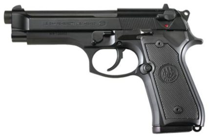Beretta M9 9mm 4.9" Barrel Military Style Markings Black 2x15rd Mags Beretta - Products | Rare Breed Triggers FRT - 15