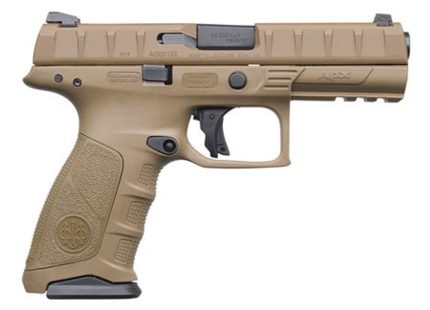 Beretta APX Full Size 9mm, 4.25", 17rd, Flat Dark Earth, 3-Dot Sights Beretta - Products | Rare Breed Triggers FRT - 15