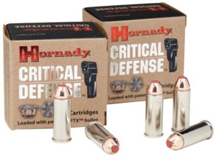 Hornady Critical Defense .44 Special 165gr, Flex Tip Expanding Nickel Case Hollow Point 20rd Box Hornady - Ammunition - Rare Breed Triggers FRT - 15