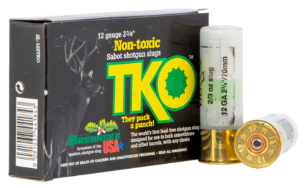 Brenneke TKO 12 Ga, 2.75", Lead Free, 2/3oz, 5rd Box Brenneke USA - Ammunition - Rare Breed Triggers FRT - 15