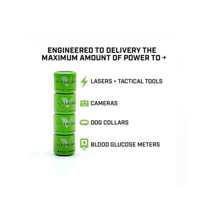Viridian Tactial Energy+ 1/3N Batteries (4 Pack) - Products | Rare Breed Triggers FRT - 15