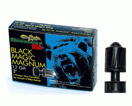 Brenneke Black Magic Magnum 12 Ga, 3", 1 3/8 oz, 5rd Box Brenneke USA - Ammunition - Rare Breed Triggers FRT - 15