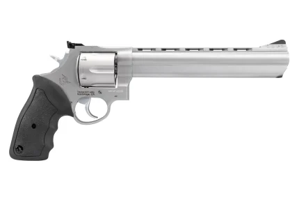 44 Mag Matte Stainless 8.37 in. Soft Rubber - Revolvers | Rare Breed Triggers FRT - 15