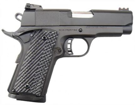 Rock Island Armory 1911 Tactical II Compact, 45 ACP, 3.5", 7rd, G10 Grips, Fiber Optic Rock Island-Armscor - Products | Rare Breed Triggers FRT - 15