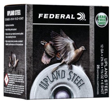 Federal Upland Steel 12 Ga, 2.75", 1 1/8oz, Steel, 25rd Box Federal Ammunition - Ammunition - Rare Breed Triggers FRT - 15