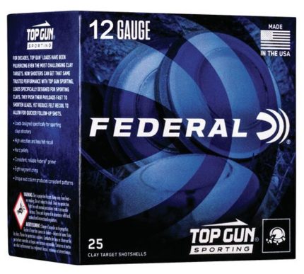 Federal Top Gun Sporting 12 Ga, 2.75", 1oz, 7.5 Shot, 25rd/Box Federal Ammunition - Ammunition - Rare Breed Triggers FRT - 15