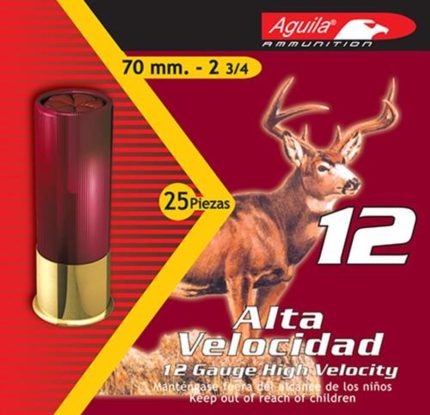 Aguila Hunting 12 Ga, 2.75", Lead, 1-1/4oz, 8 Shot, 25rd/Box Aguila Ammunition - Ammunition - Rare Breed Triggers FRT - 15