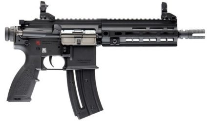 HK 416 Pistol, .22 LR, 8.5" Barrel, 20rd, Matte Black HK- Heckler and Koch - Guns | Rare Breed Triggers FRT - 15