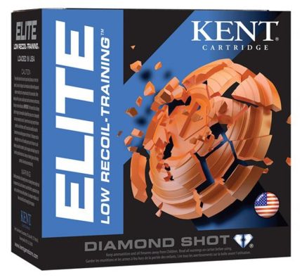 Kent Elite Low Recoil Training #8 Shot 12 Ga, 2.75", 7/8oz, 25rd/Box Kent Cartridge - Ammunition - Rare Breed Triggers FRT - 15