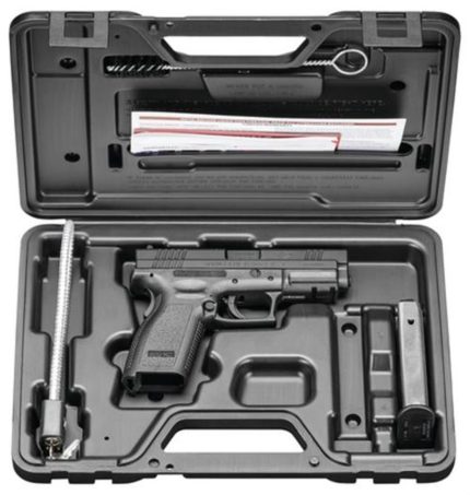 Springfield XD Essential Package DAO 40S&W 4" Barrel, Poly Grip/Frame Black, 10rd Springfield Armory - Products | Rare Breed Triggers FRT - 15