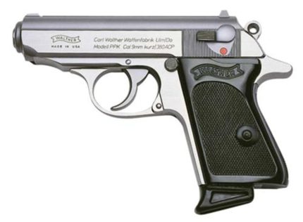 Walther PPK .380 ACP 3.3" Barrel Stainless Finish 6 Round, 2 Mags Walther - Products | Rare Breed Triggers FRT - 15