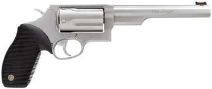 Taurus Judge Single/Double 45 Colt/410ga, 6.5", Black Ribber Grip, Stainless, 5rd Taurus - Products | Rare Breed Triggers FRT - 15