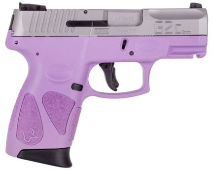 Taurus G2c, 9mm, 3.25" Barrel, 12rd, Light Purple/Stainless Steel Taurus - Products | Rare Breed Triggers FRT - 15