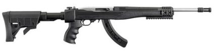 Ruger 10/22 Tactical, I-Tac Stock, Folding Stock, SS, 25 Rnd Mag - Rifles - Rare Breed Triggers FRT - 15