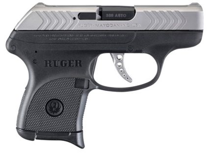 Ruger LCP 380 ACP Double, 2.75" Barrel, Black Grip, Stainless Slide Ruger - Guns | Rare Breed Triggers FRT - 15
