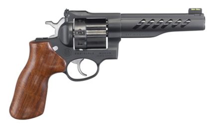 Ruger Super GP100 357 Mag/38 Spec 5.5" Barrel Hogue Hardwood Grip Black PVD Finish, 8 Round Ruger - Products | Rare Breed Triggers FRT - 15