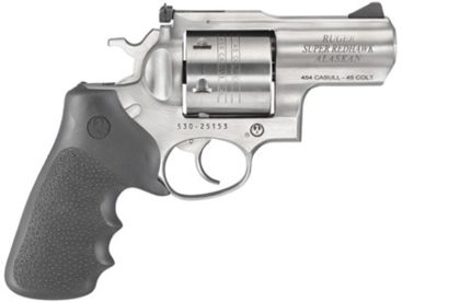 Ruger Super Redhawk Alaskan .454 Casull, 2.5" Barrel, Black Rubber Grips, Stainless Steel, 6rd Ruger - Products | Rare Breed Triggers FRT - 15