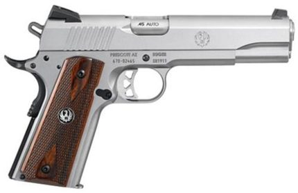 Ruger SR1911, 45 ACP, Novak Sights, SS, Wood Grips Ruger - Products | Rare Breed Triggers FRT - 15