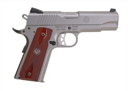 Ruger SR1911 Compact Commander 45 ACP, SS, 4.25" Ruger - Guns | Rare Breed Triggers FRT - 15