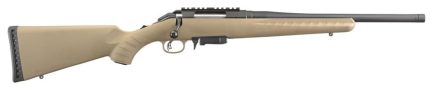 Ruger American Ranch Bolt 7.62x39 16" Barrel Synthetic Flat Dark Earth Stock Ruger - Products | Rare Breed Triggers FRT - 15
