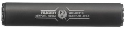Ruger Silent-SR 22LR Silencer Titanium 1/2x28 Black Cerakote Finish Ruger - Products | Rare Breed Triggers FRT - 15