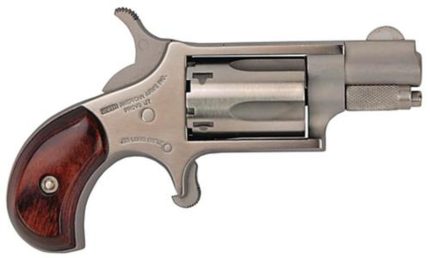NAA 22LR Mini-Revolver 22LR 1.12" 5rd Rosewood Grip Stainless North American Arms - Products | Rare Breed Triggers FRT - 15