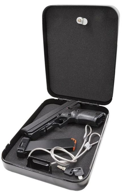 Hi-Point Home Security Pack 45 ACP Handgun 4.5" Barrel, Black Poly, Lock Box, 9rd Hi Point - Guns | Rare Breed Triggers FRT - 15